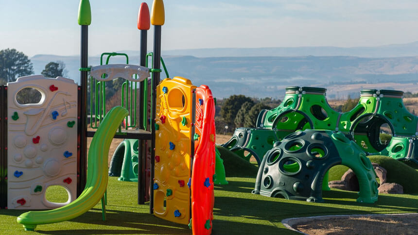 
 New playground For Cayley Mountain Resort 
