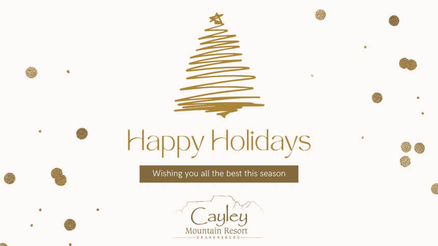 
 Season's Greetings from Cayley Mountain Resort - 2024 
