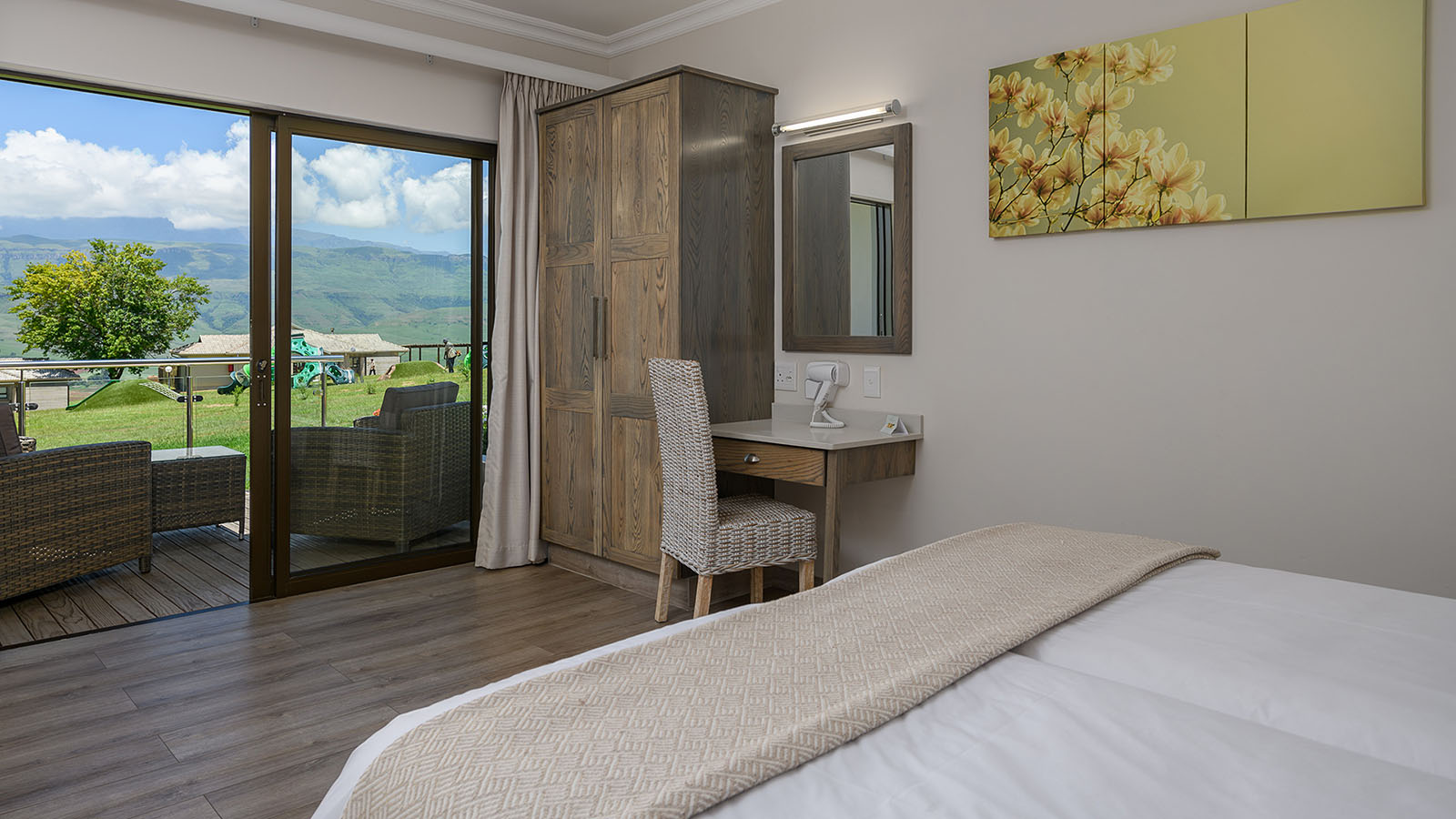 Twin Room with Patio