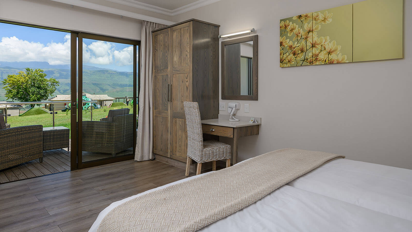 Twin Room with Patio